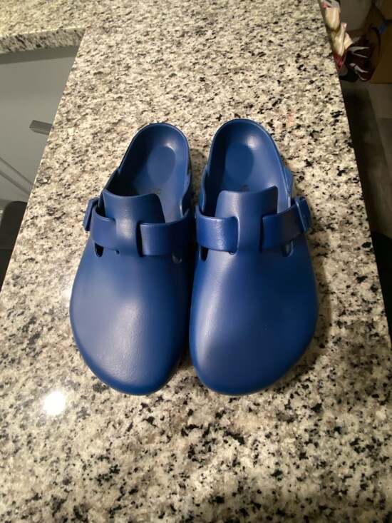 Birkenstock Other - Birkenstock Boston EVA Clogs in Navy Blue